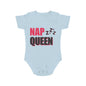 Nap Queen Short Sleeve Baby Bodysuit Printify