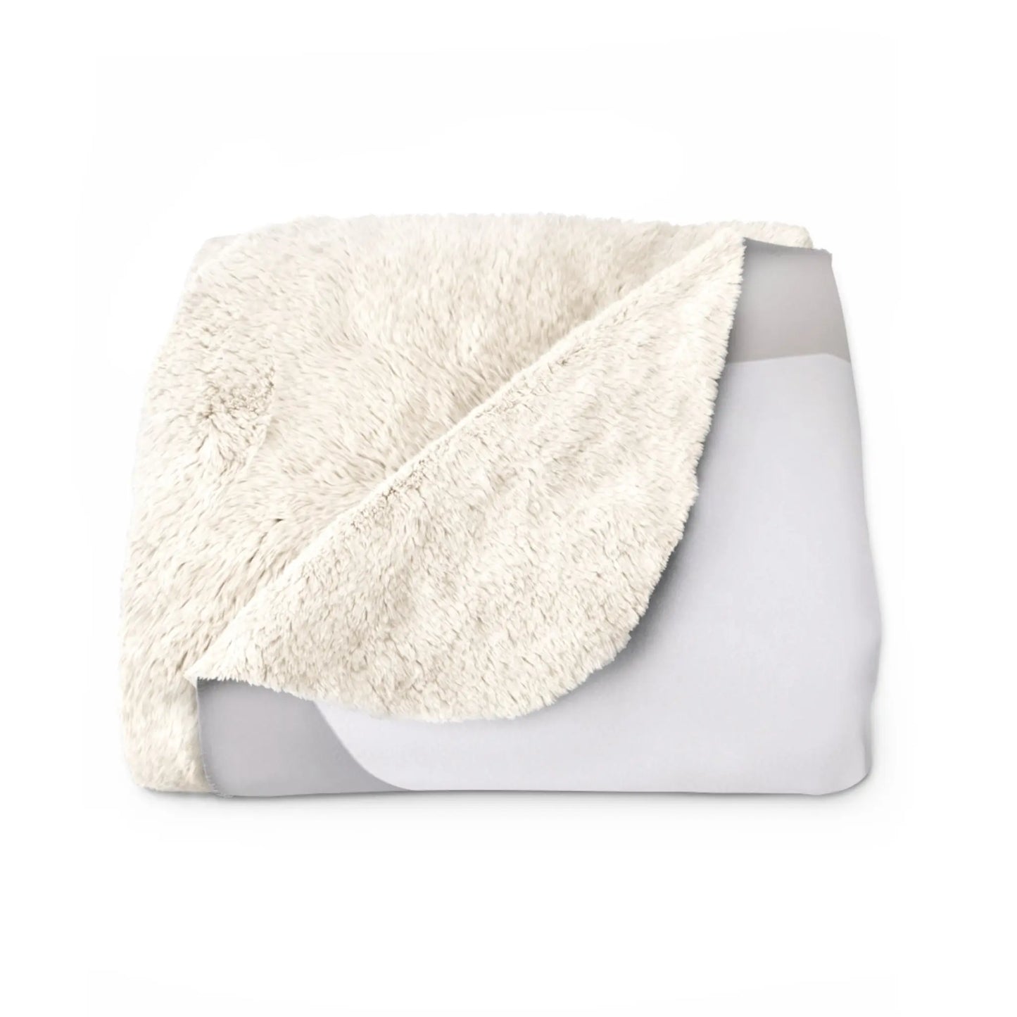 Cozy Hexagon Sherpa Fleece Blanket Printify