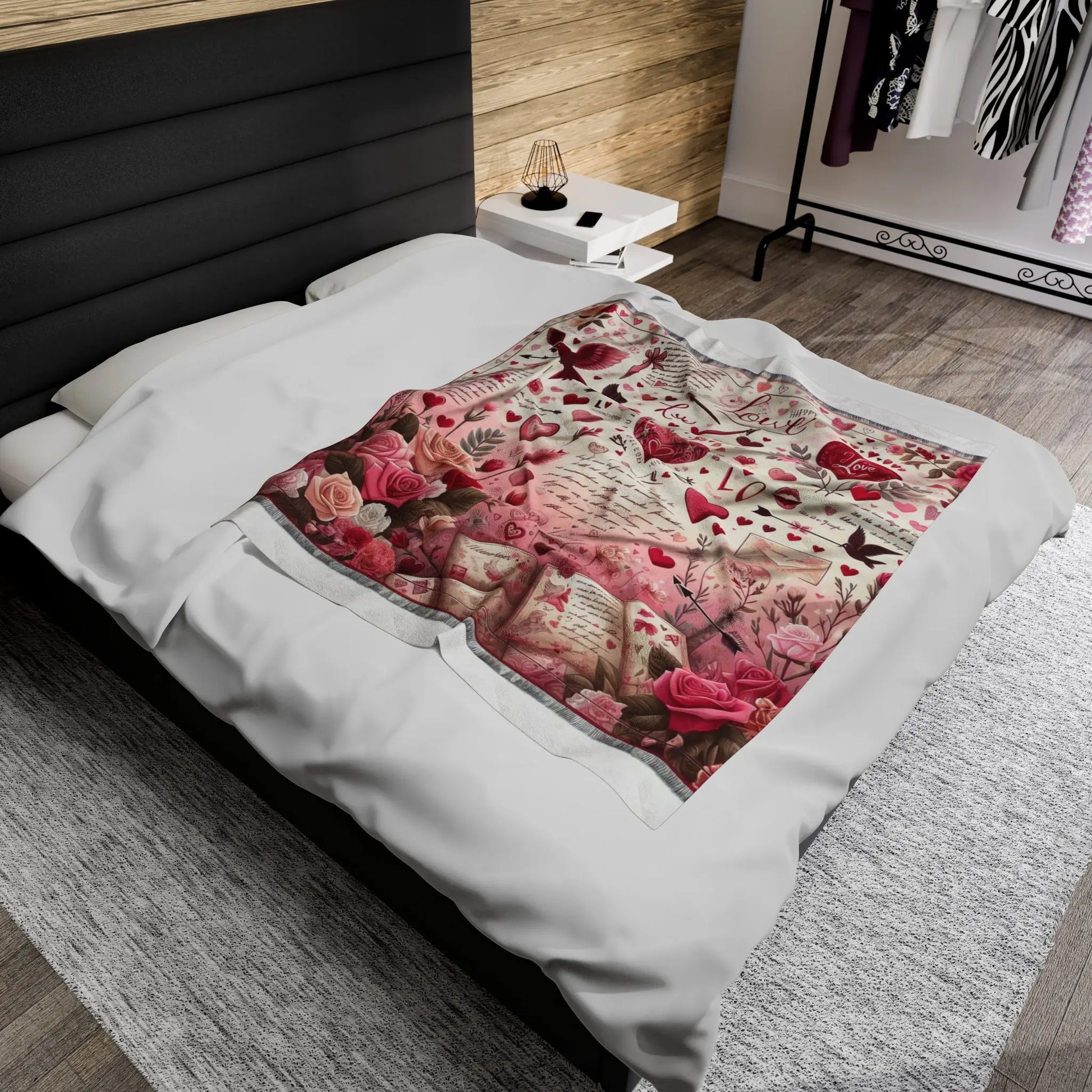 Valentines Day Throw Printify