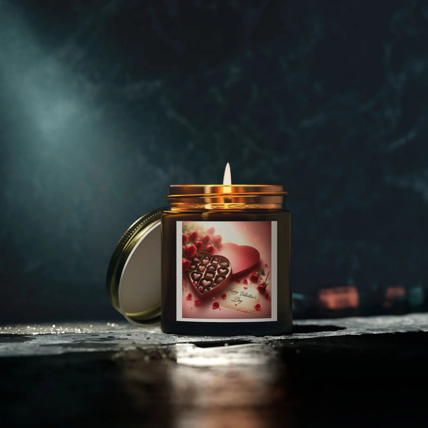 Romantic Scented Candle Printify