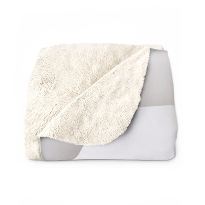 Cozy Hexagon Sherpa Fleece Blanket Printify