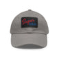 Super Dad Leather Patch Dad Hat Printify