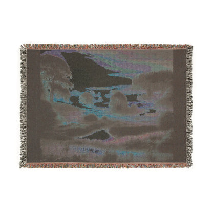 Serene Landscape Woven Blanket Printify