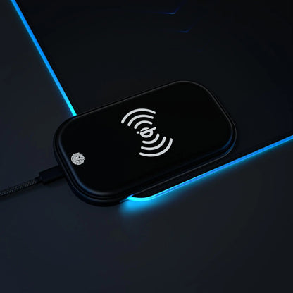 LED Wireless Charging Gaming Mouse Pad - Sleek Design Printify