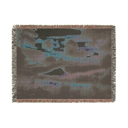 Serene Landscape Woven Blanket Printify