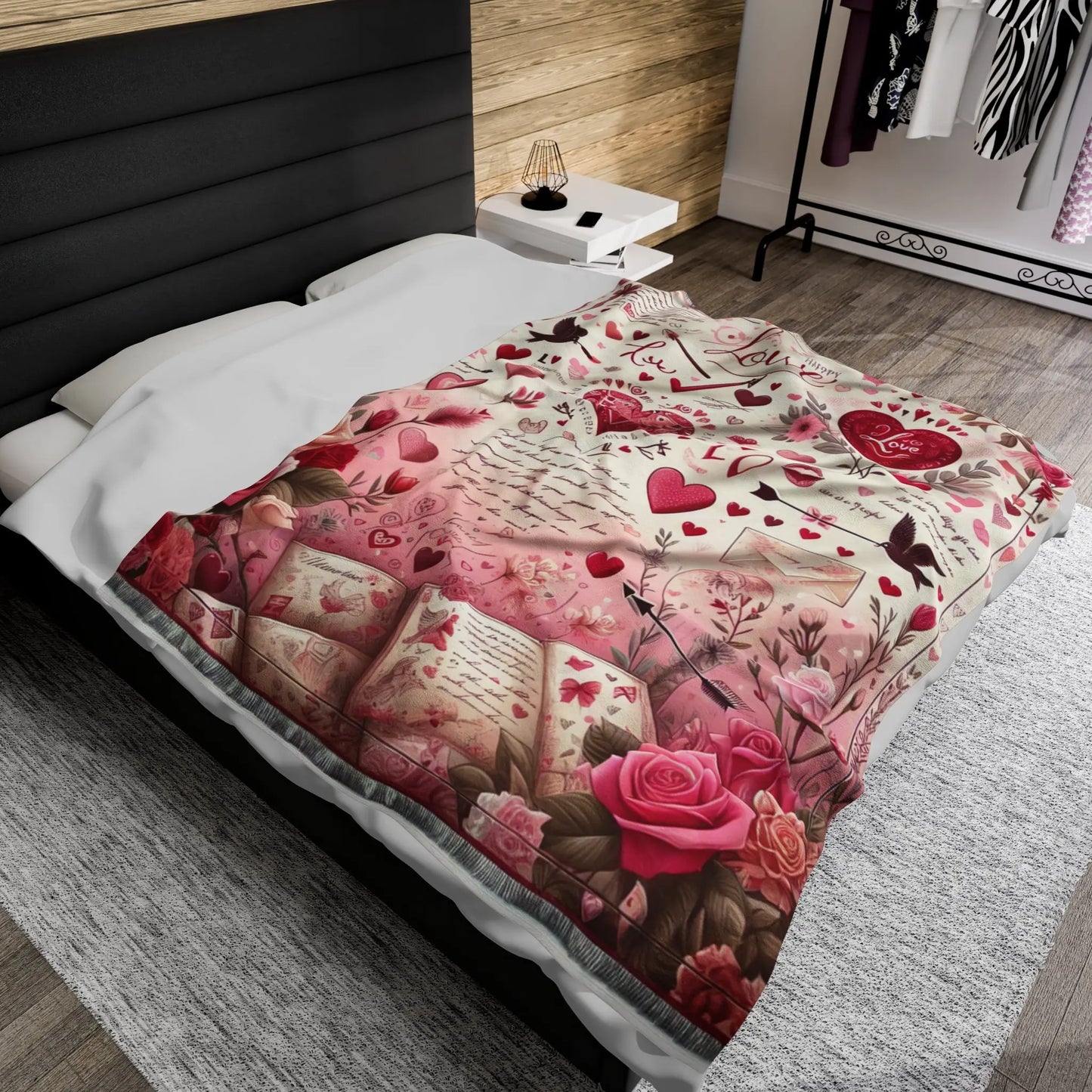 Valentines Day Throw Printify