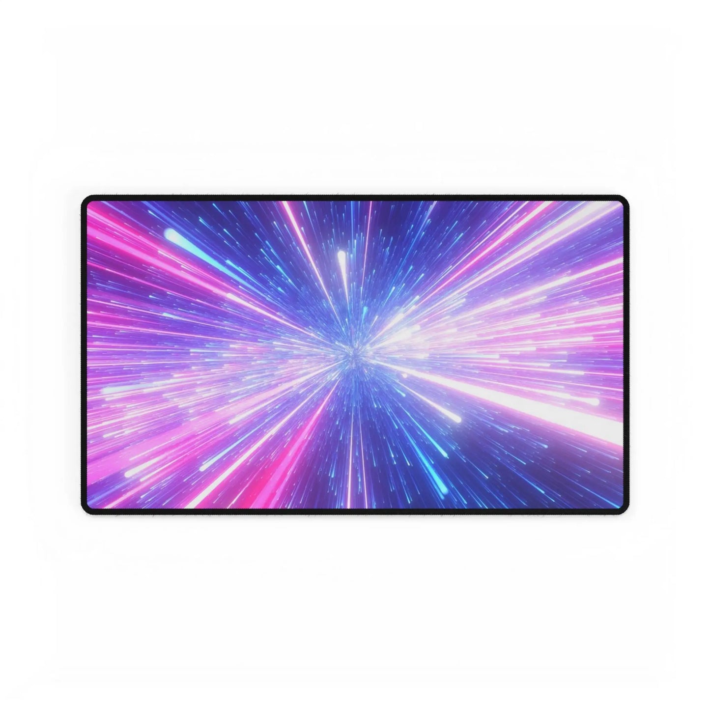 Galaxy Burst Desk Mat Printify