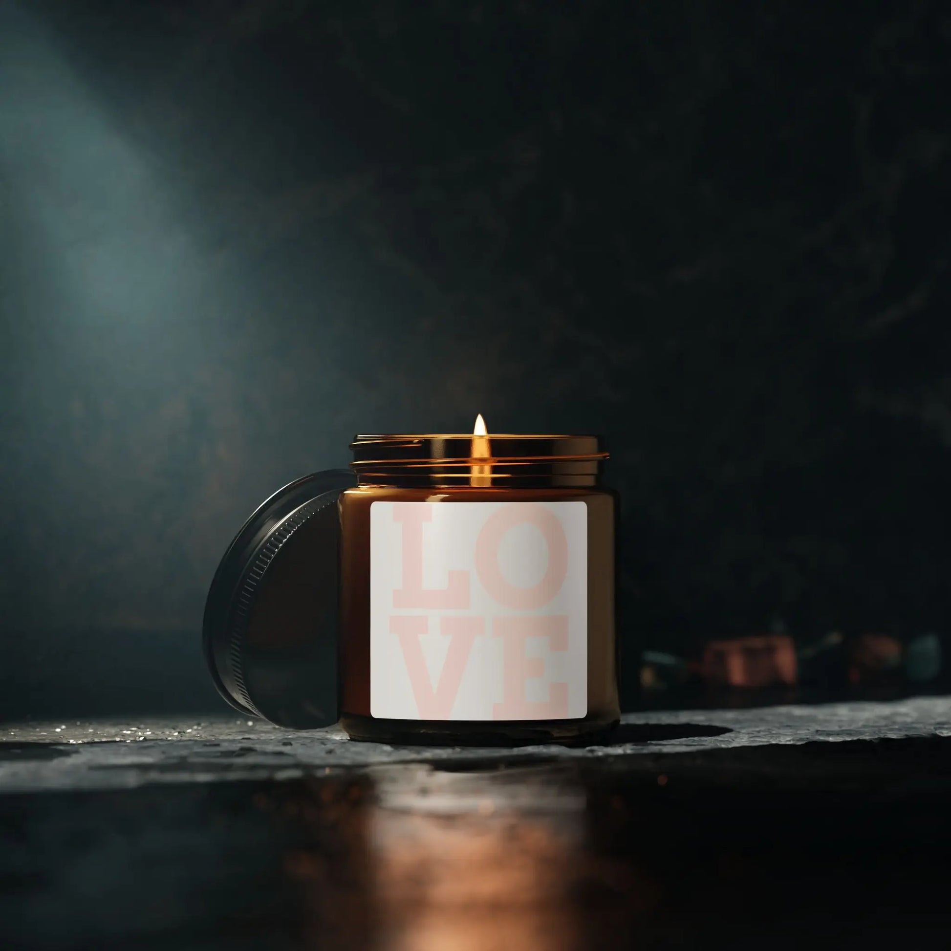 Love Scented Soy Candle Printify