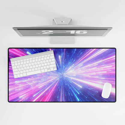 Galaxy Burst Desk Mat Printify