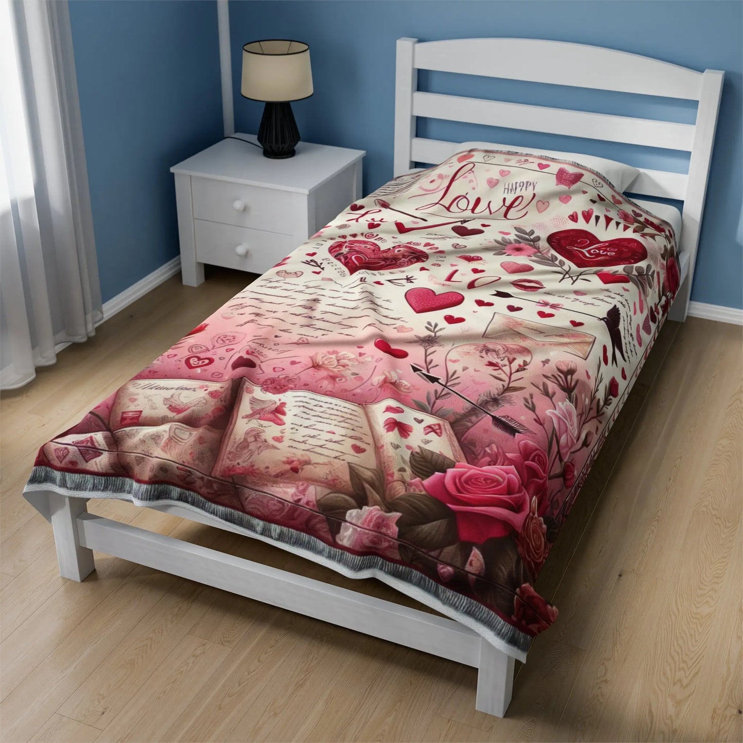 Valentines Day Throw Printify