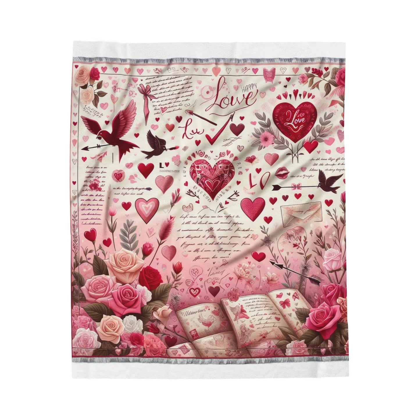 Valentines Day Throw Printify